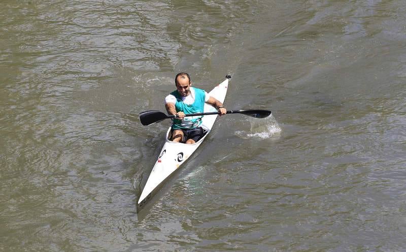 Descenso del Pisuerga en Alar del Rey (Palencia)