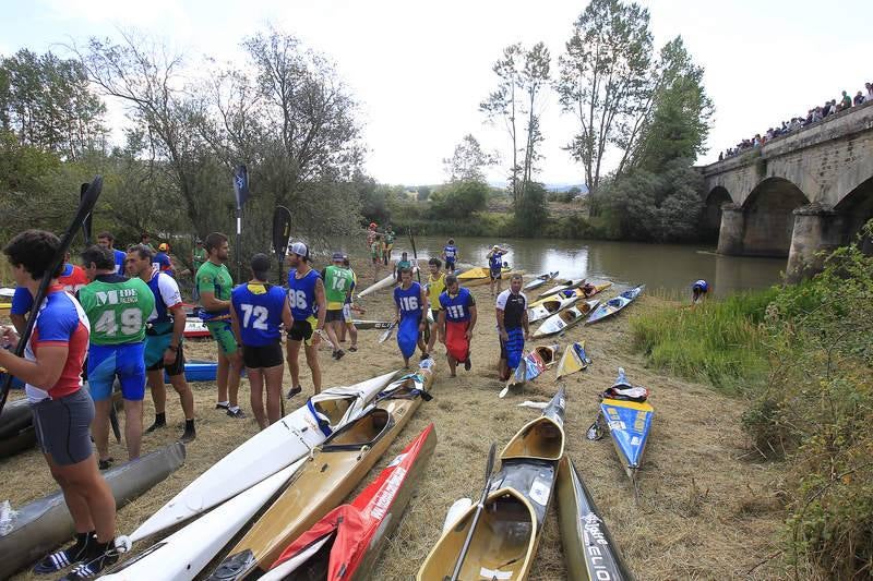 Descenso del Pisuerga en Alar del Rey (Palencia)