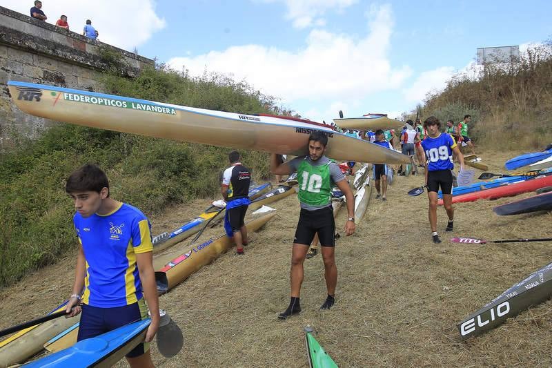 Descenso del Pisuerga en Alar del Rey (Palencia)