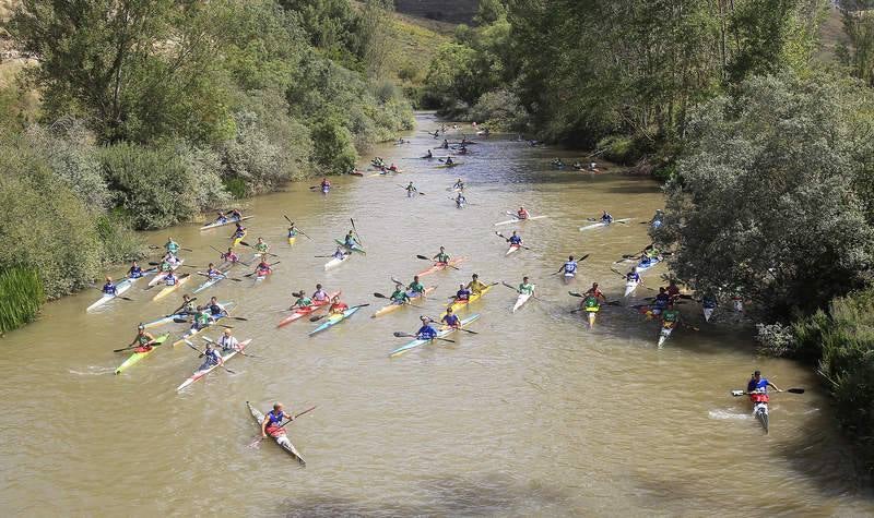 Descenso del Pisuerga en Alar del Rey (Palencia)