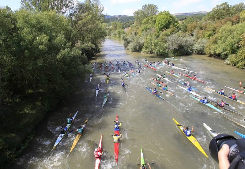 Descenso del Pisuerga en Alar del Rey (Palencia)