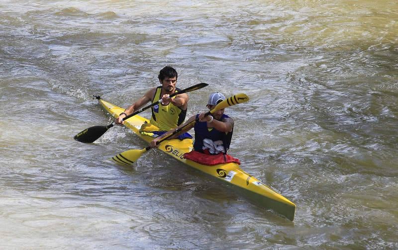 Descenso del Pisuerga en Alar del Rey (Palencia)