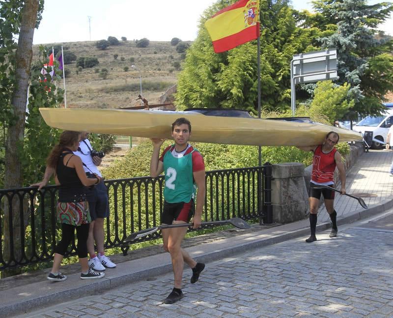 Descenso del Pisuerga en Alar del Rey (Palencia)