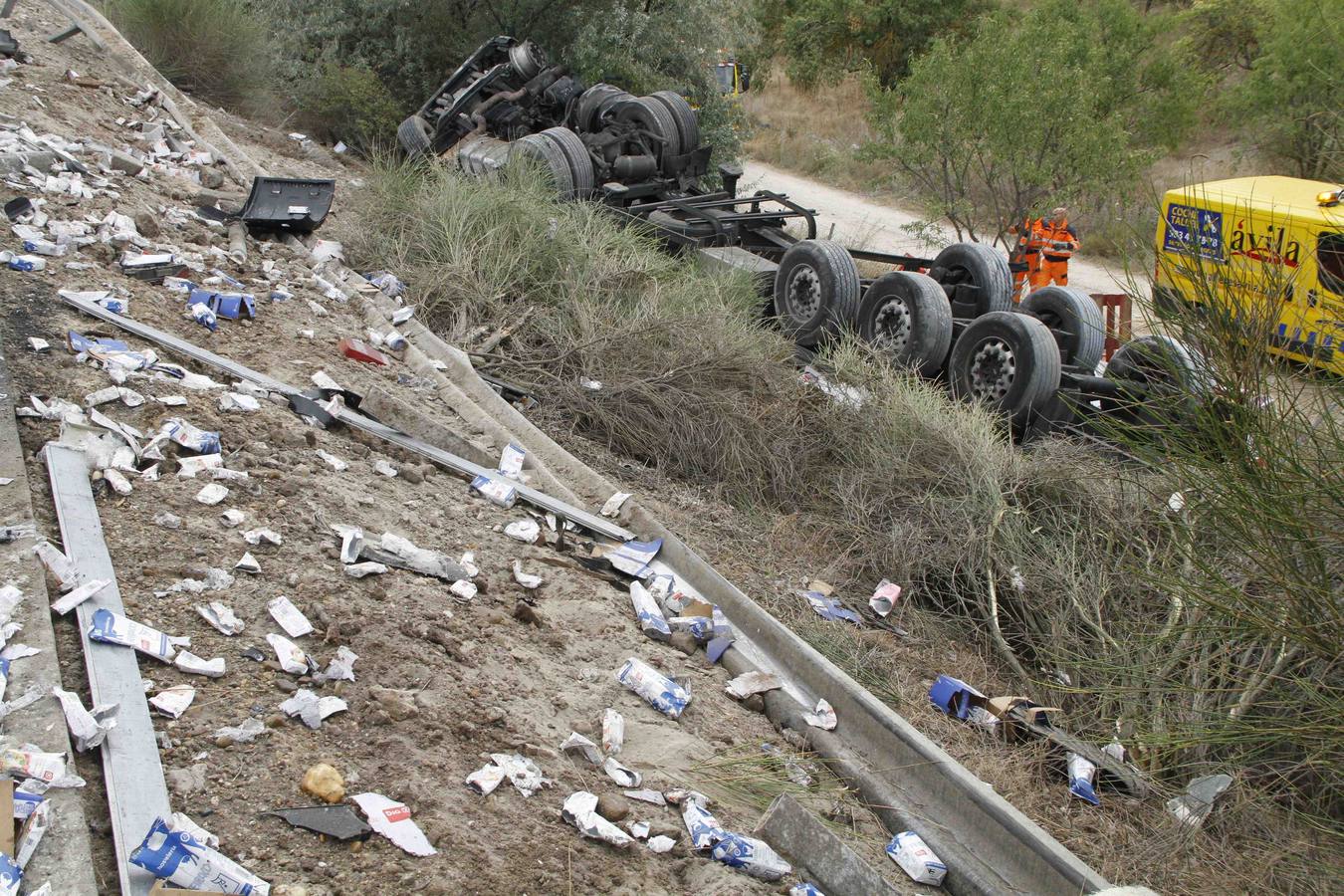 Accidente en la N-122