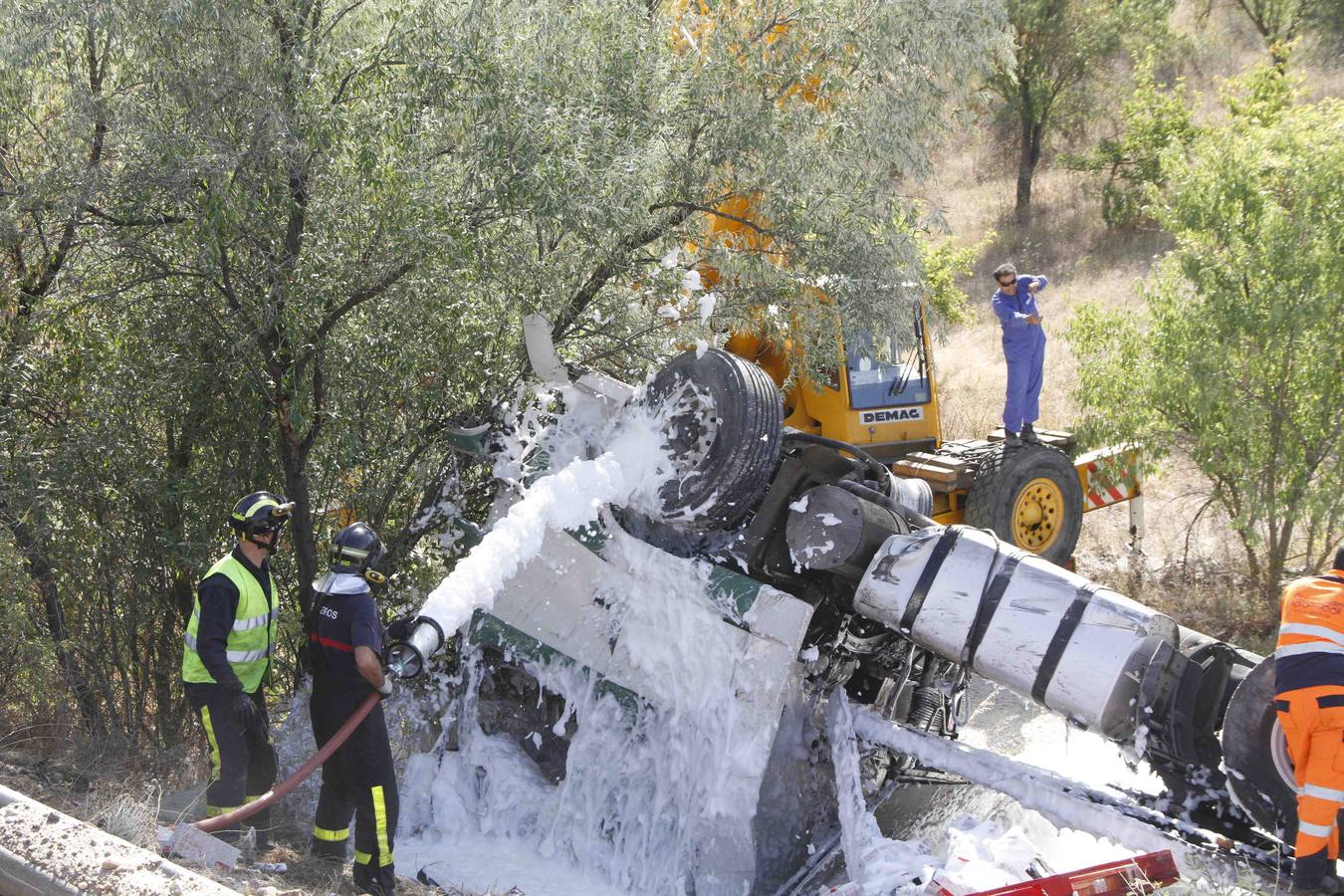 Accidente en la N-122