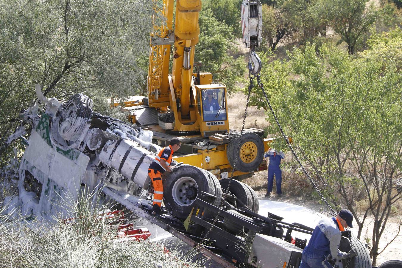 Accidente en la N-122