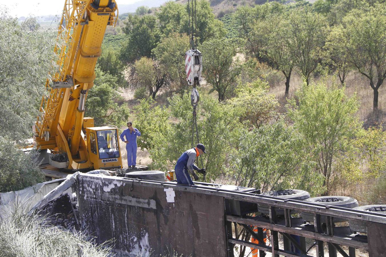 Accidente en la N-122