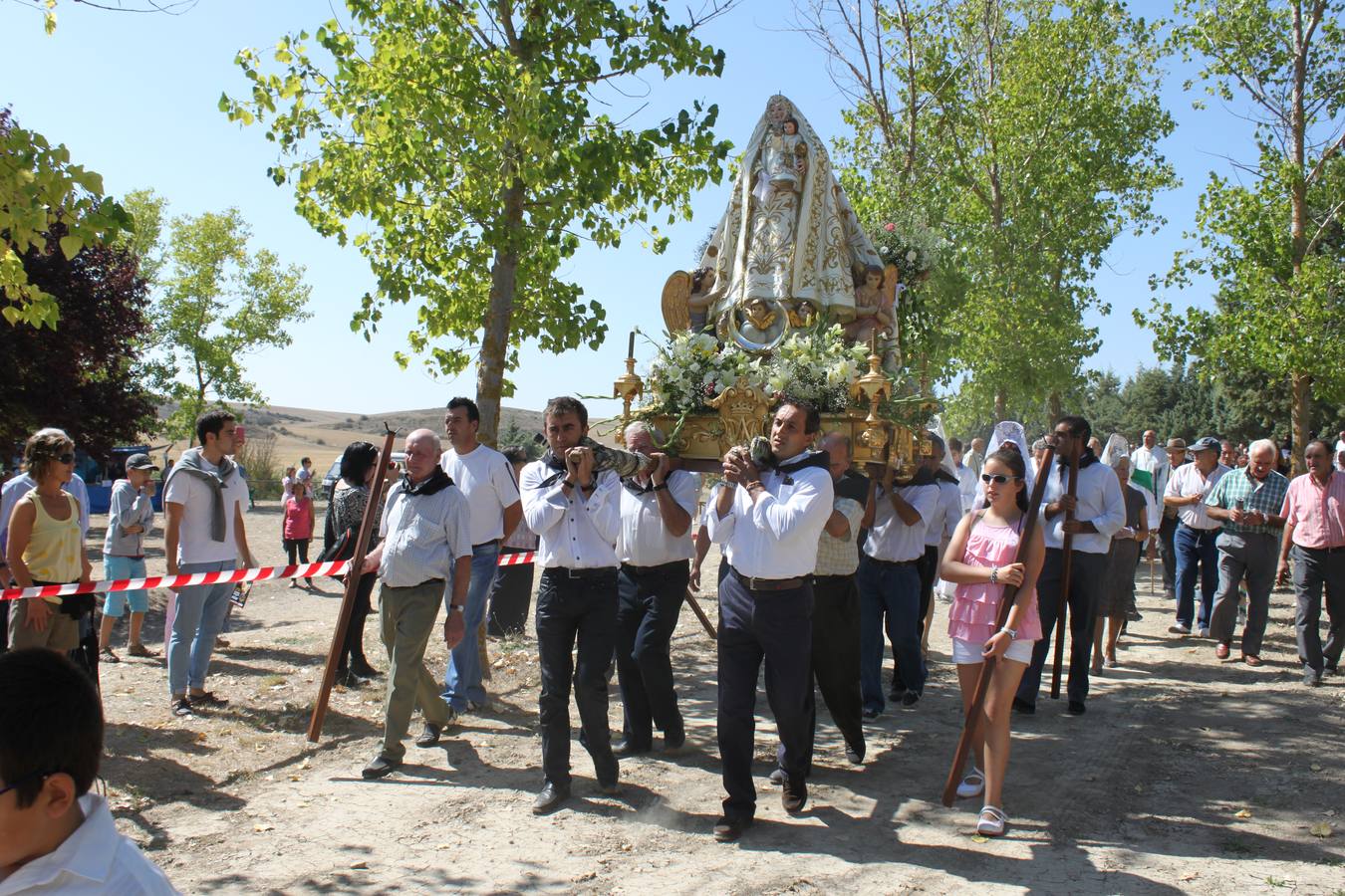 Coronación de la Virgen de Valdesalce en Torquemada