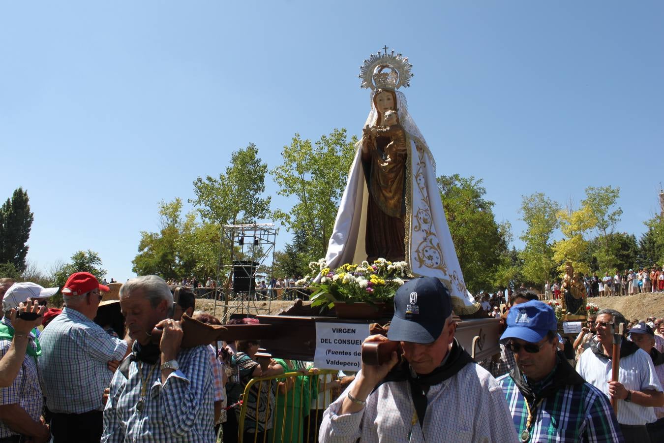 Coronación de la Virgen de Valdesalce en Torquemada