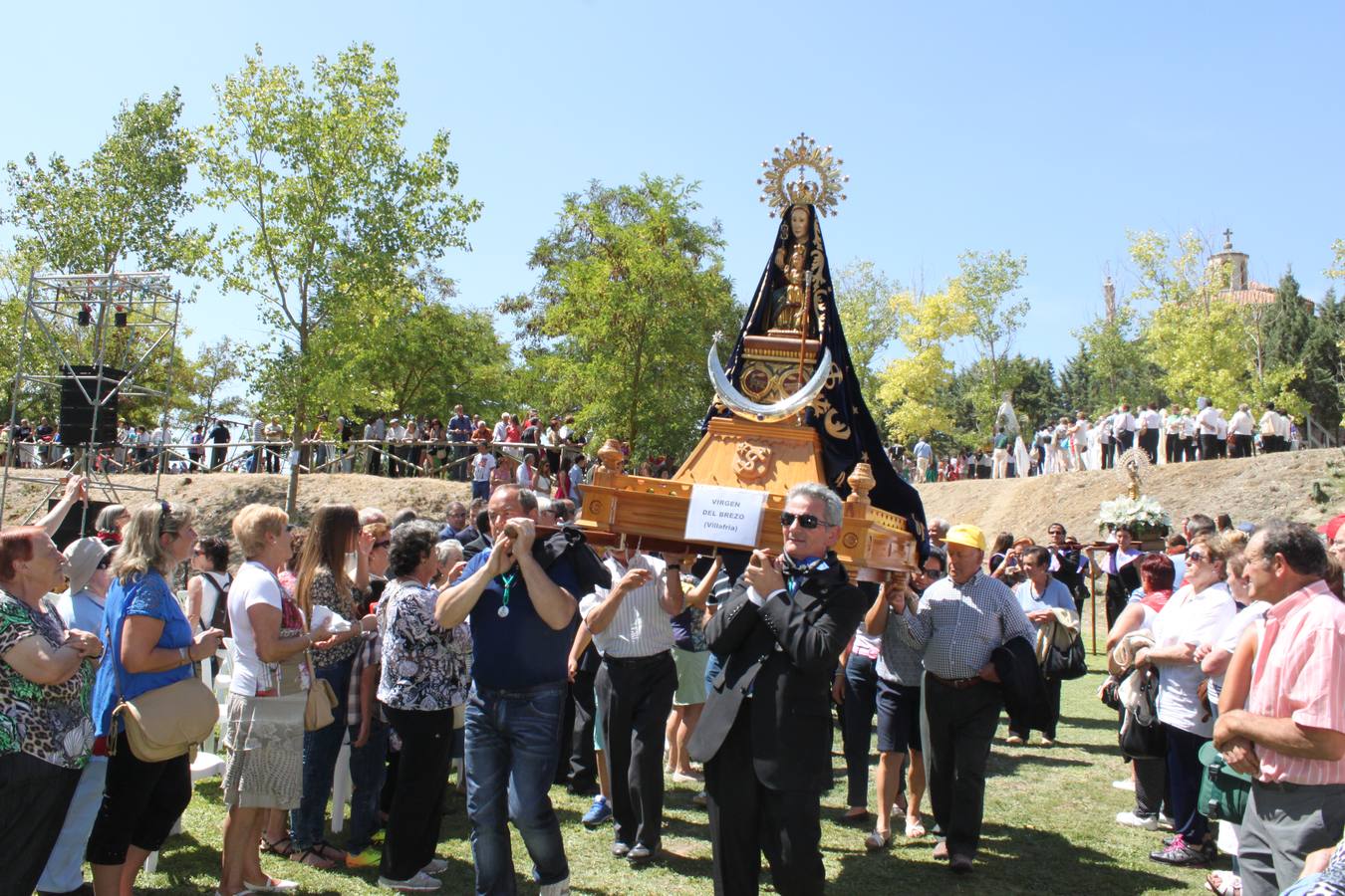 Coronación de la Virgen de Valdesalce en Torquemada
