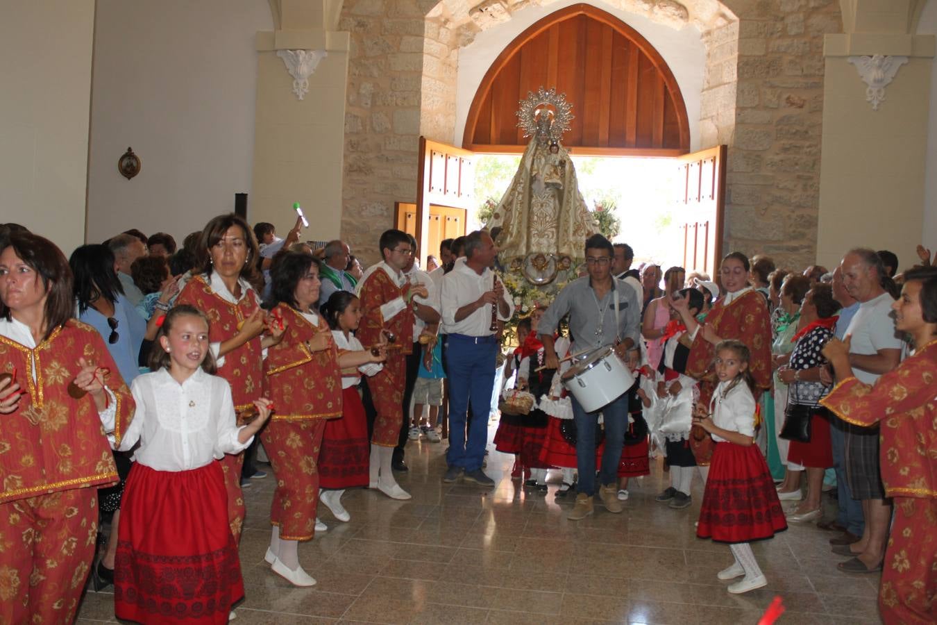 Coronación de la Virgen de Valdesalce en Torquemada
