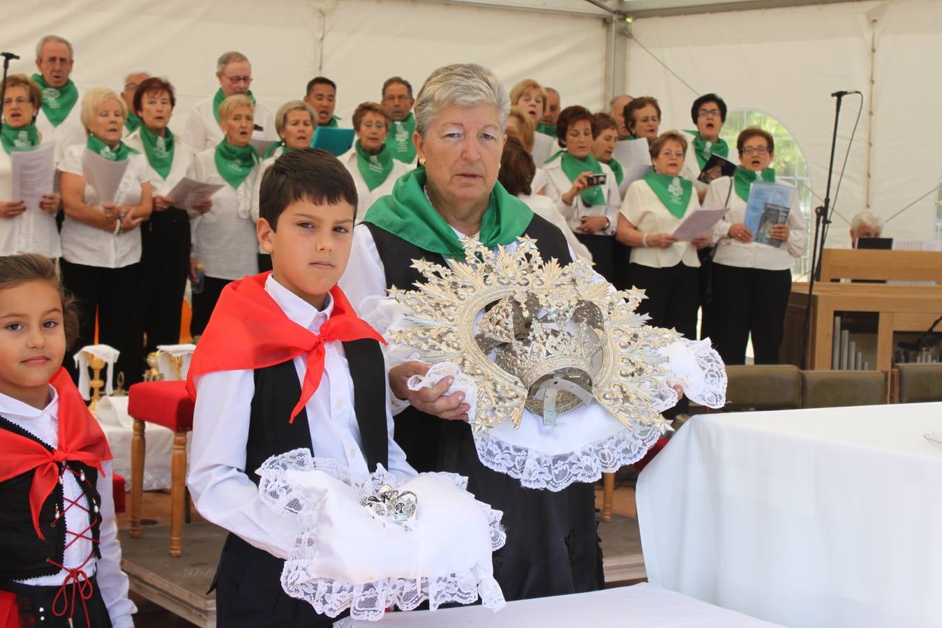 Coronación de la Virgen de Valdesalce en Torquemada