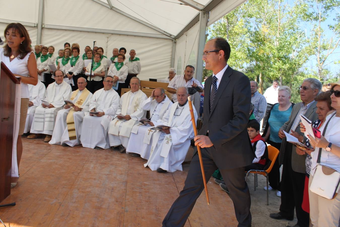 Coronación de la Virgen de Valdesalce en Torquemada