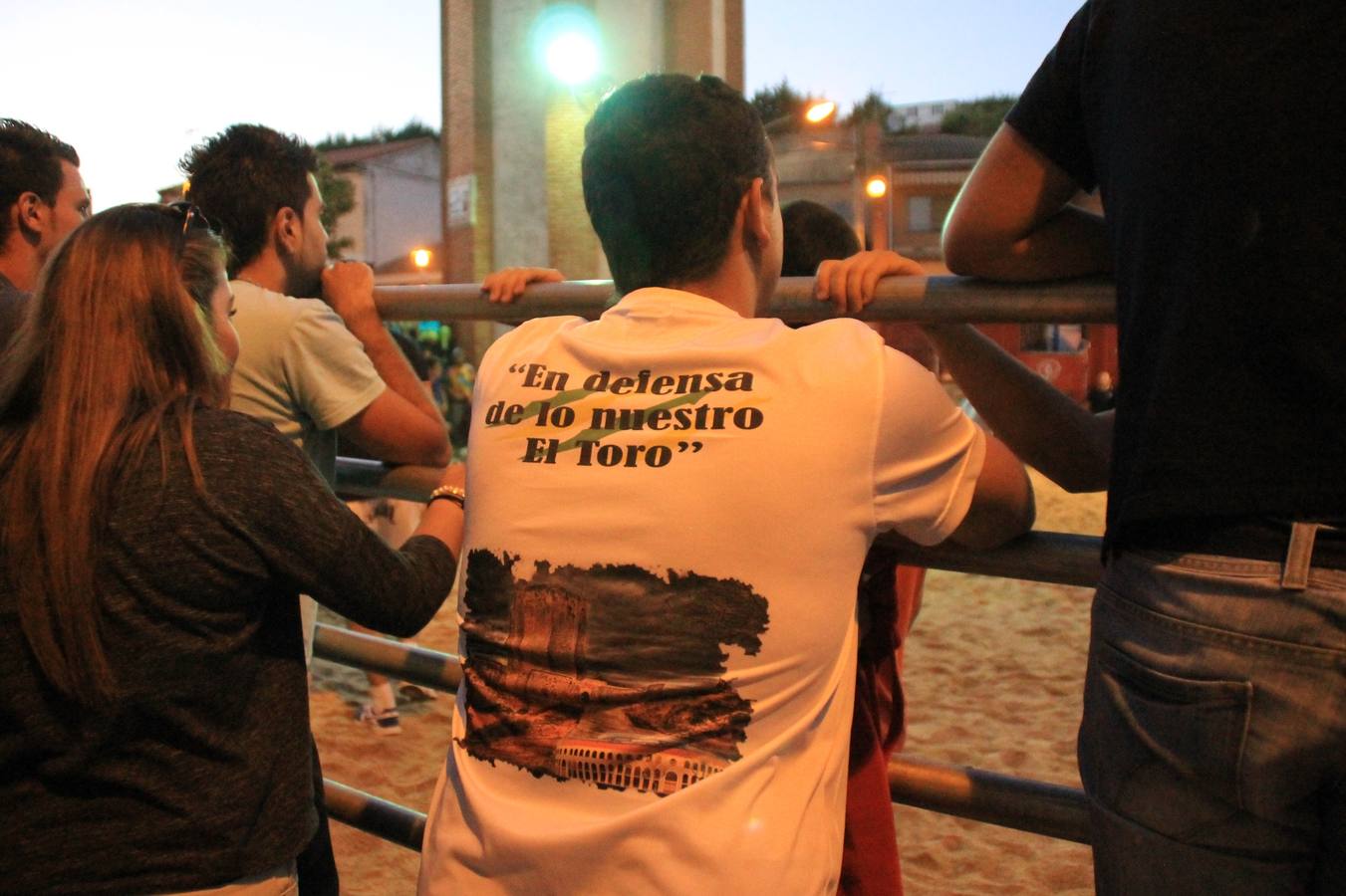 Primer encierro de las fiestas de Ciguñuela