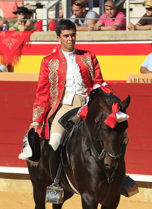 Corrida de rejones en la feria de San Antolín de Palencia