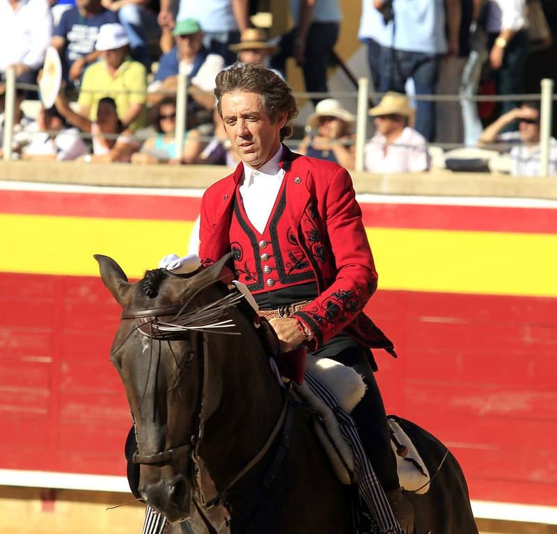 Corrida de rejones en la feria de San Antolín de Palencia