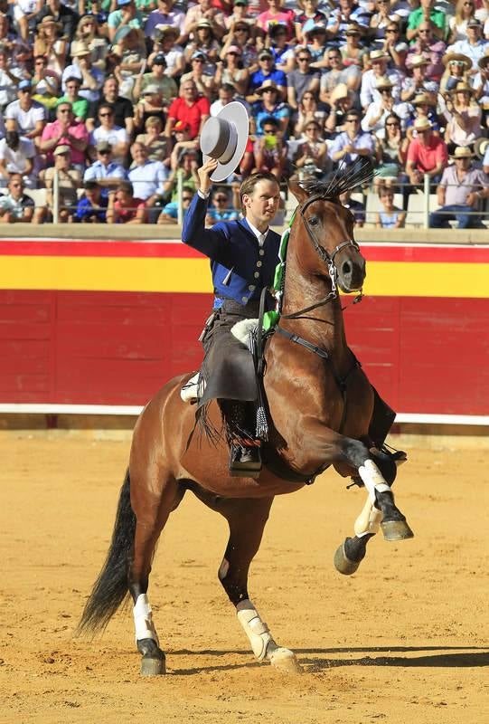 Corrida de rejones en la feria de San Antolín de Palencia