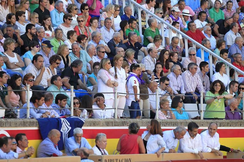 Corrida de rejones en la feria de San Antolín de Palencia