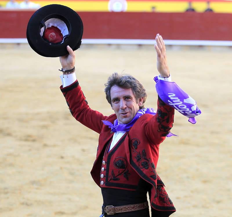 Corrida de rejones en la feria de San Antolín de Palencia