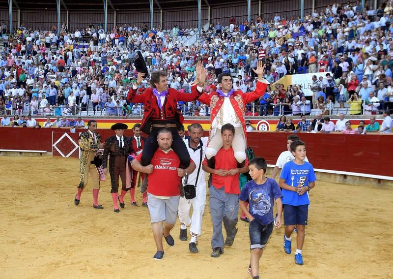 Corrida de rejones en la feria de San Antolín de Palencia