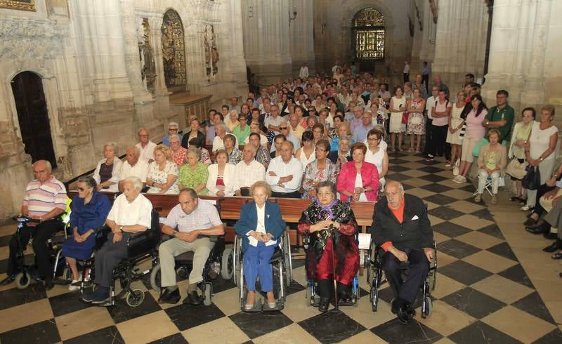 Misa en honor a San Antolín en las fiestas de Palencia