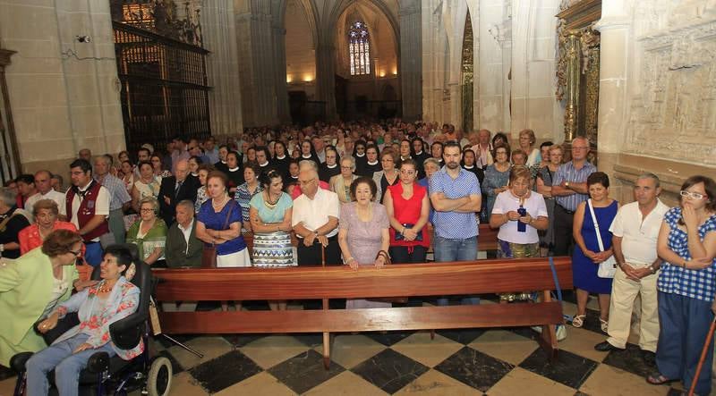 Misa en honor a San Antolín en las fiestas de Palencia