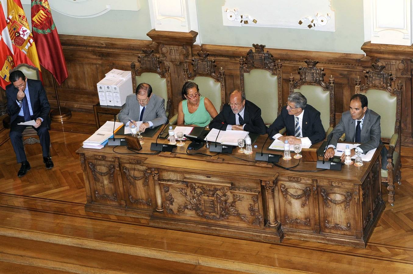 Primer pleno del alcalde de Valladolid tras las polémicas &#039;declaraciones del ascensor&#039;
