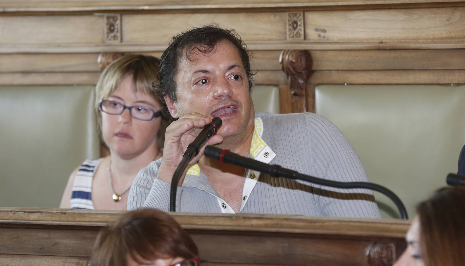 Primer pleno del alcalde de Valladolid tras las polémicas &#039;declaraciones del ascensor&#039;