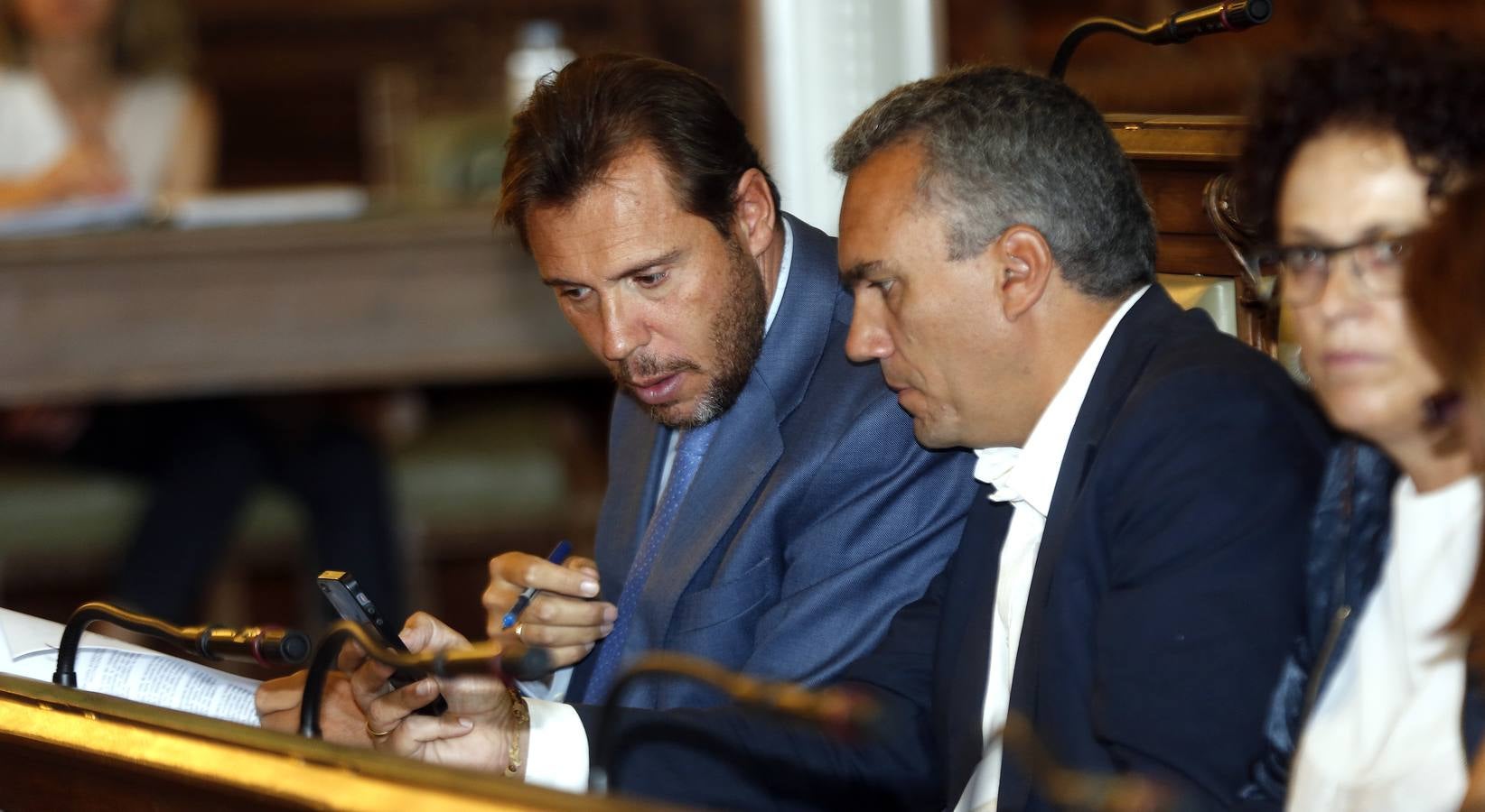 Primer pleno del alcalde de Valladolid tras las polémicas &#039;declaraciones del ascensor&#039;