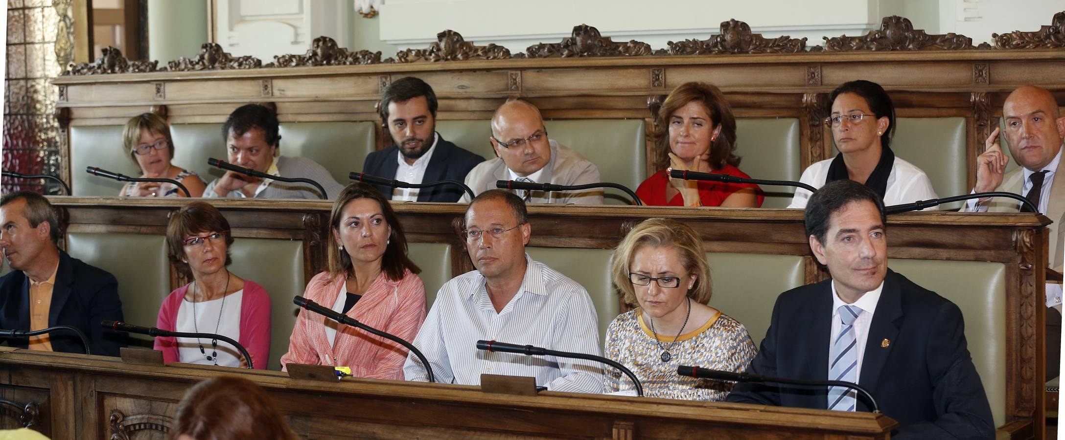 Primer pleno del alcalde de Valladolid tras las polémicas &#039;declaraciones del ascensor&#039;
