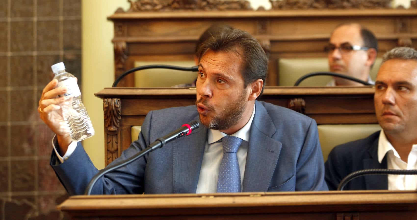 Primer pleno del alcalde de Valladolid tras las polémicas &#039;declaraciones del ascensor&#039;