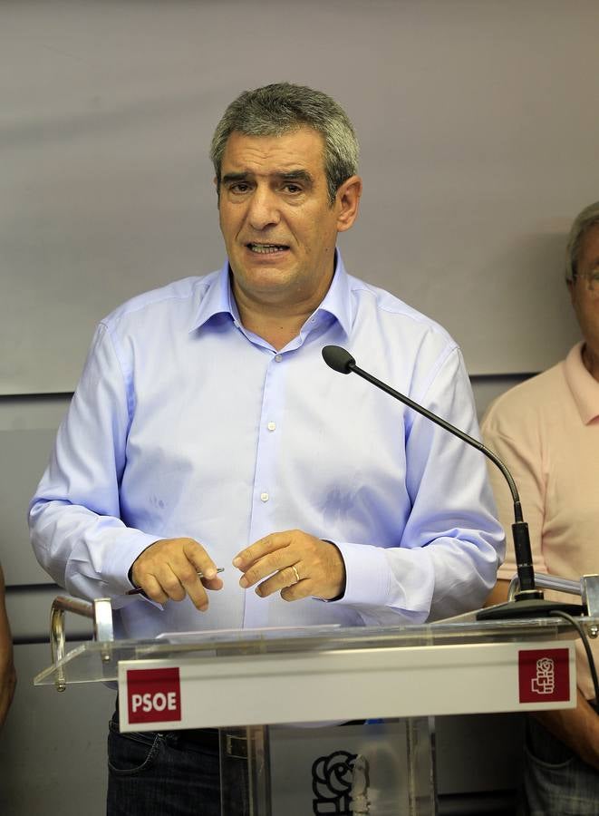 Julio Villarrubia presenta su candidatura a la Secretaría General del PSOE de Castilla y León en Palencia