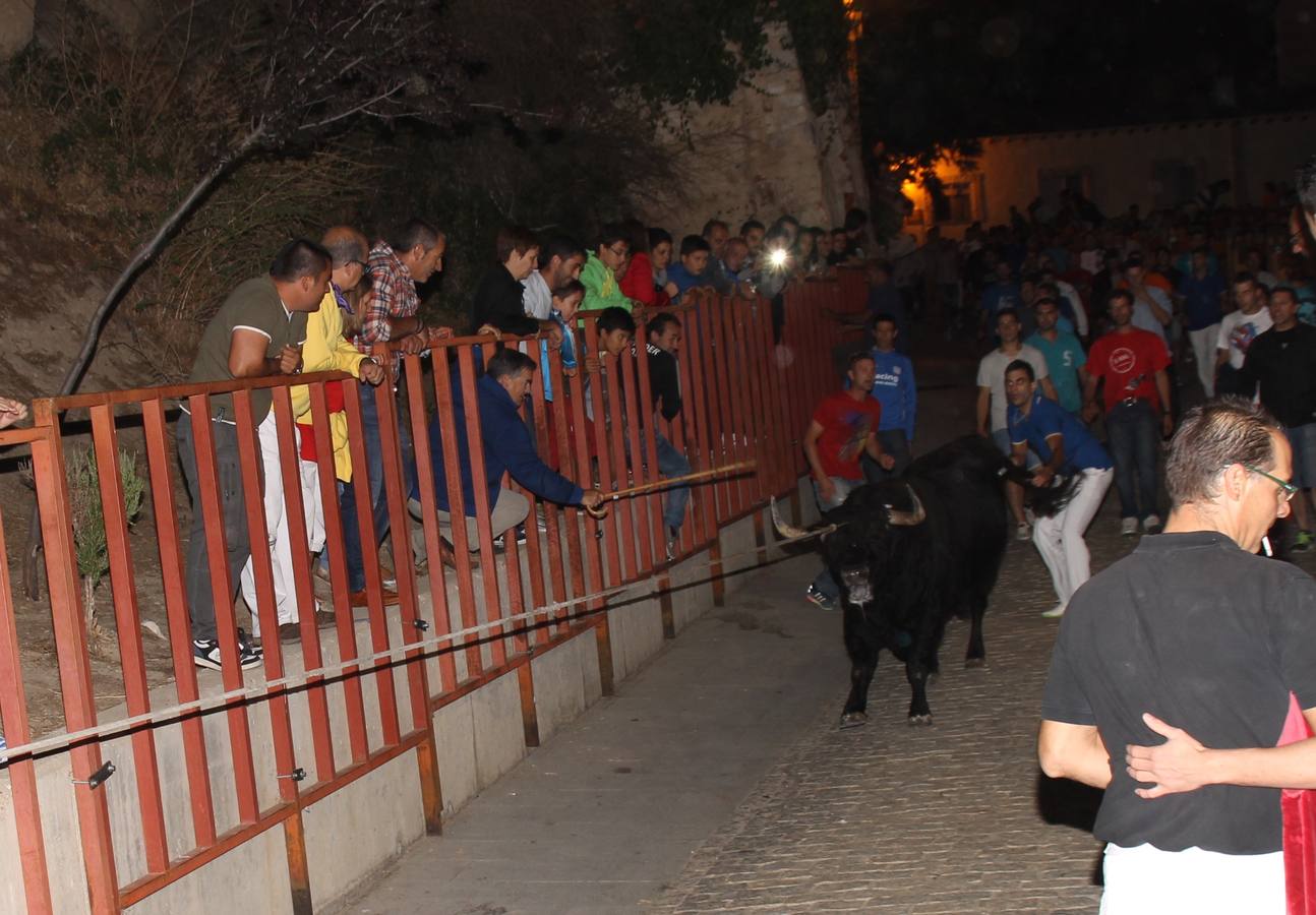 Primer encierro de las fiestas de Simancas. Valladolid