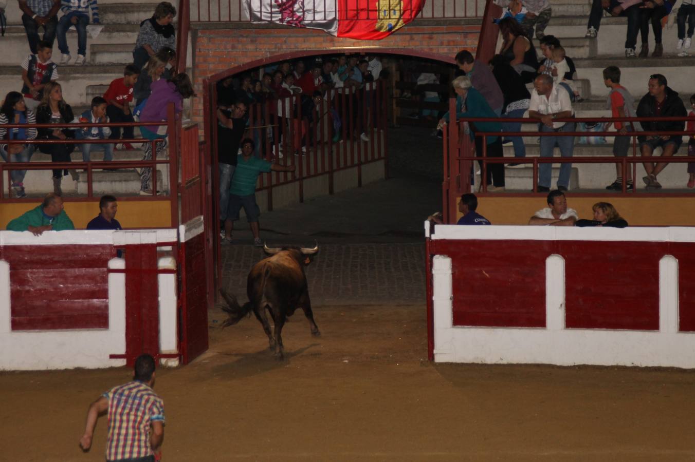 Primer encierro de las fiestas de Simancas. Valladolid