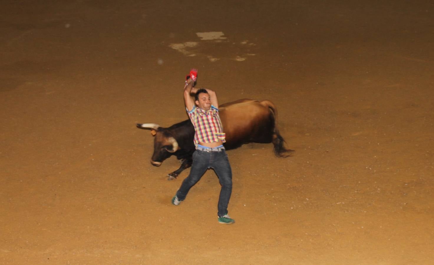 Primer encierro de las fiestas de Simancas. Valladolid