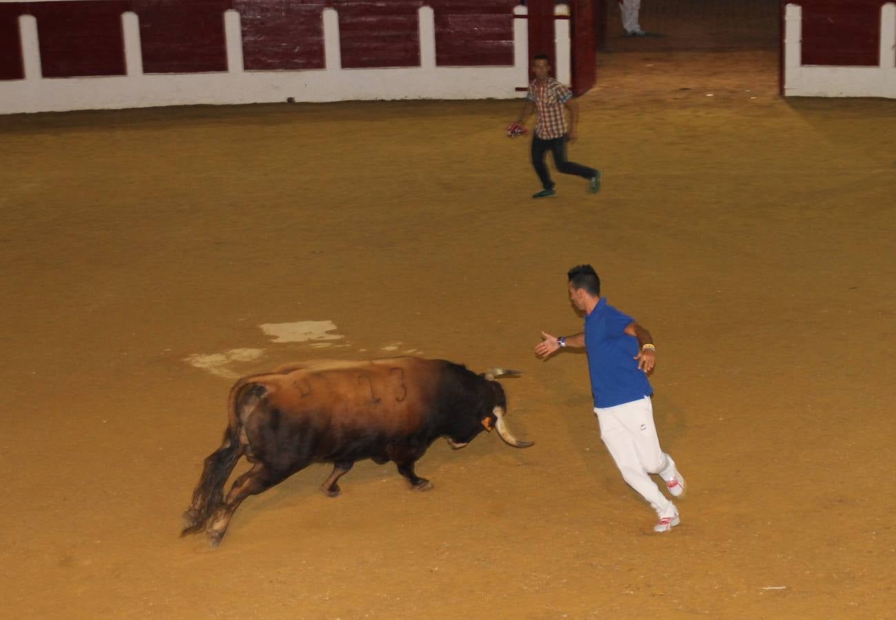 Primer encierro de las fiestas de Simancas. Valladolid