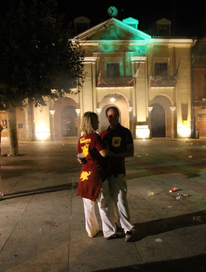 Primer encierro de las fiestas de Simancas. Valladolid