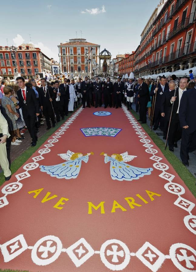 Procesión en honor a la Virgen de San Lorenzo, patrona de Valladolid