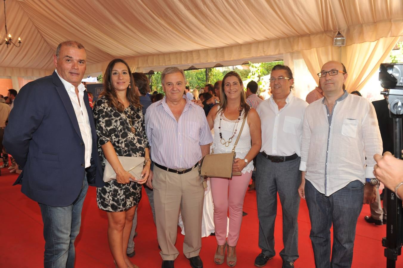 El equipo de Fecosva con Javier Labarga, Virginia García, Jesús García, Mila Aguado, Edmundo Carretero y Jesús Herreras.