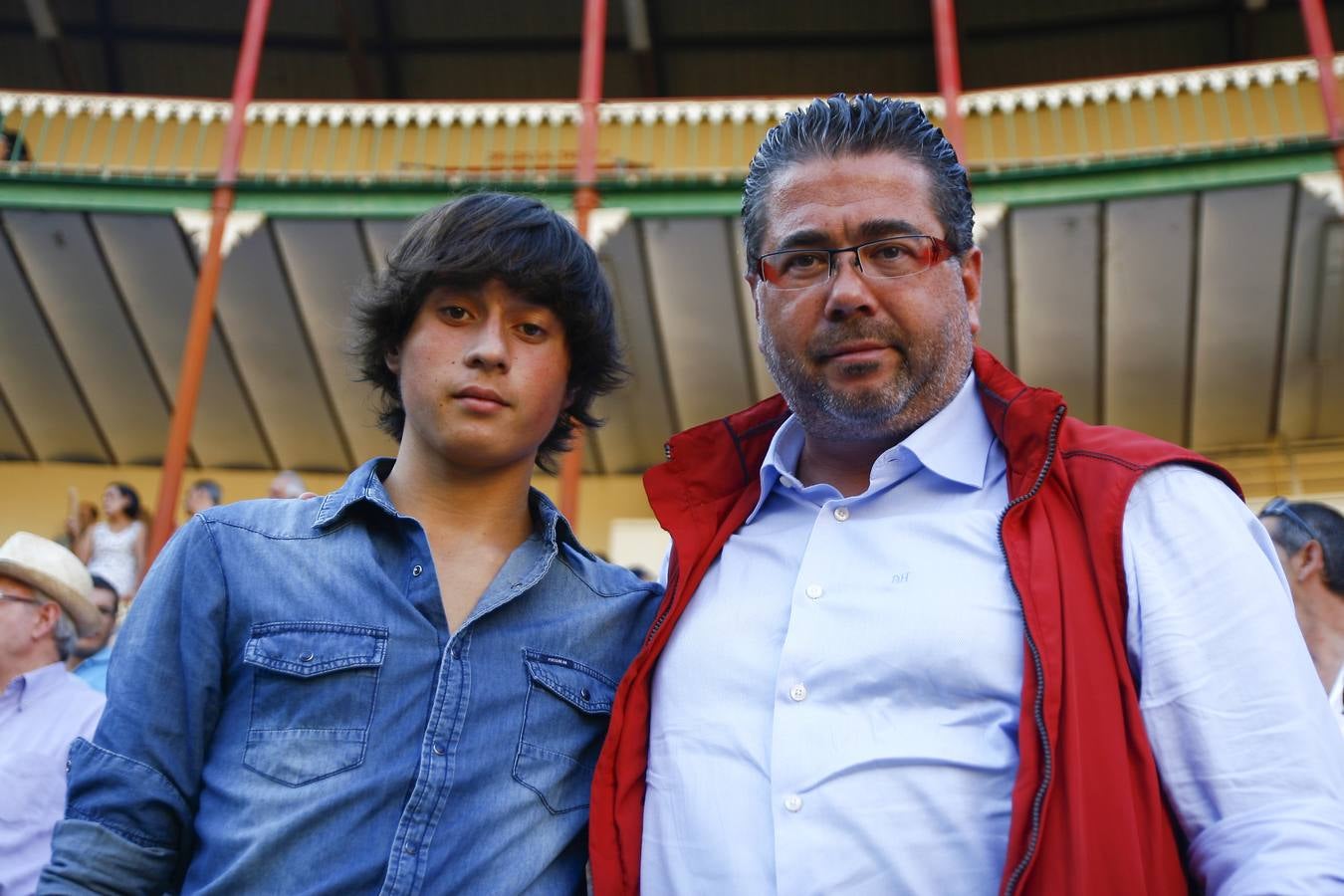 Miguel Jiménez, con su padre, Juan Ramón Jiménez.