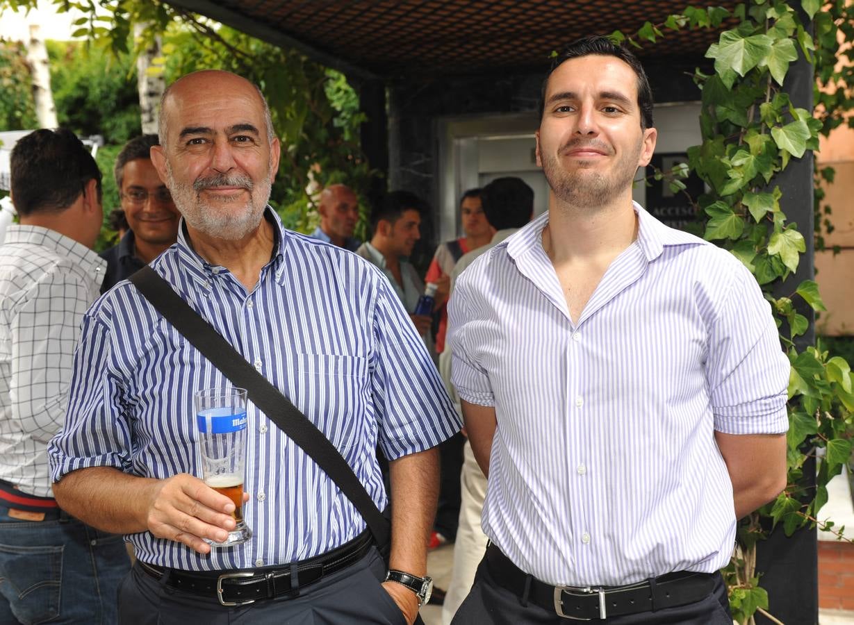 José Luis Castellanos y su hijo Luis Pablo, de Guía Inmobiliaria.