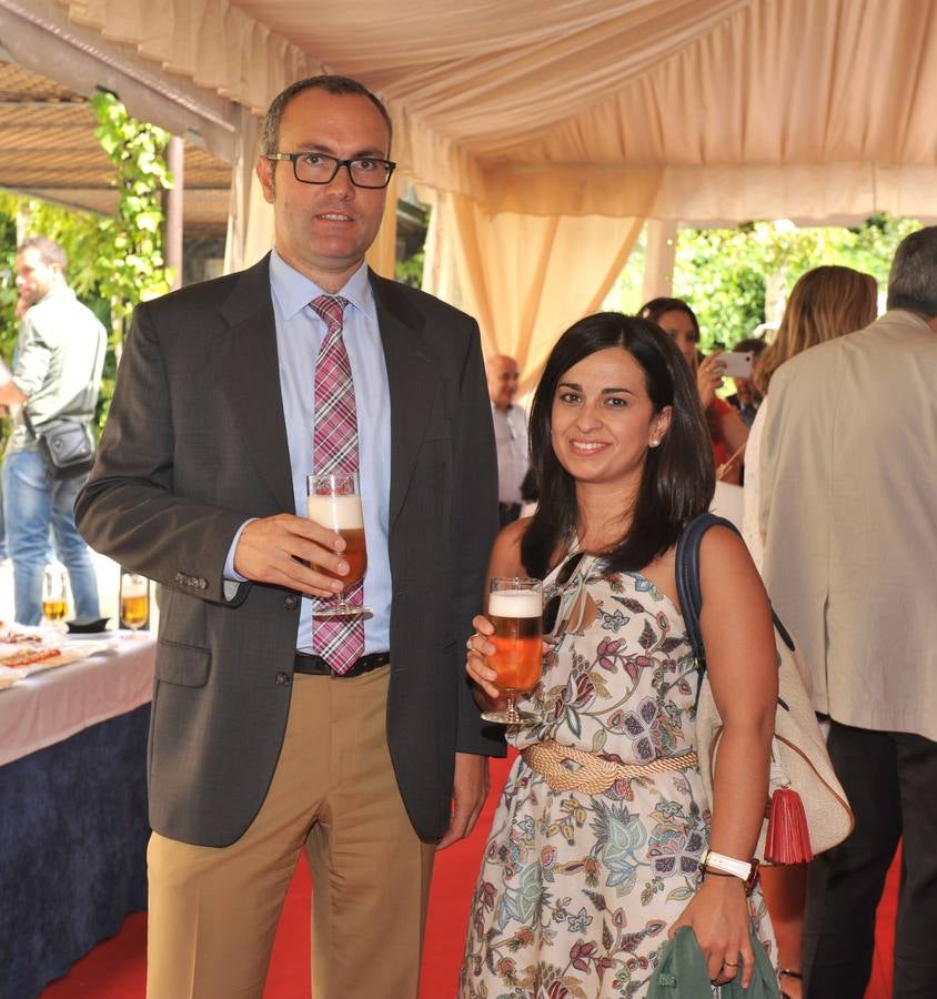 Juan Carlos García y Cristina Antón, del BBVA.