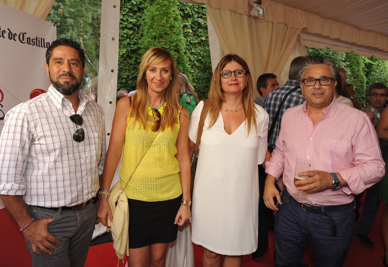 Luis Ángel Pérez (Maquinaria Pérez Otero), María Alonso, Mari Carmen Ruiz y Manuel Sánchez (Dajoluz).