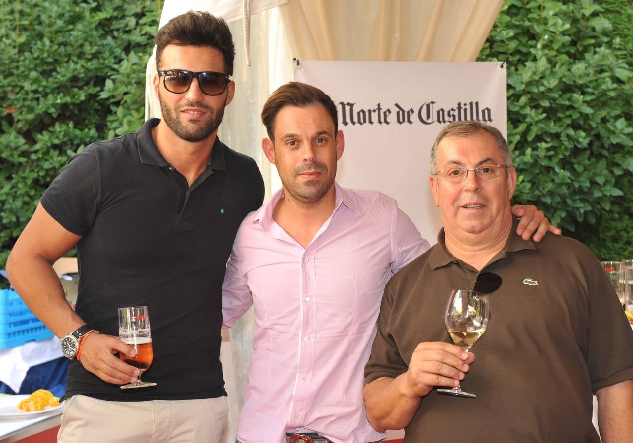 Albano Galán (OHM), Víctor Cerezo (Amaro Cerezo) y Enrique Clérigo.