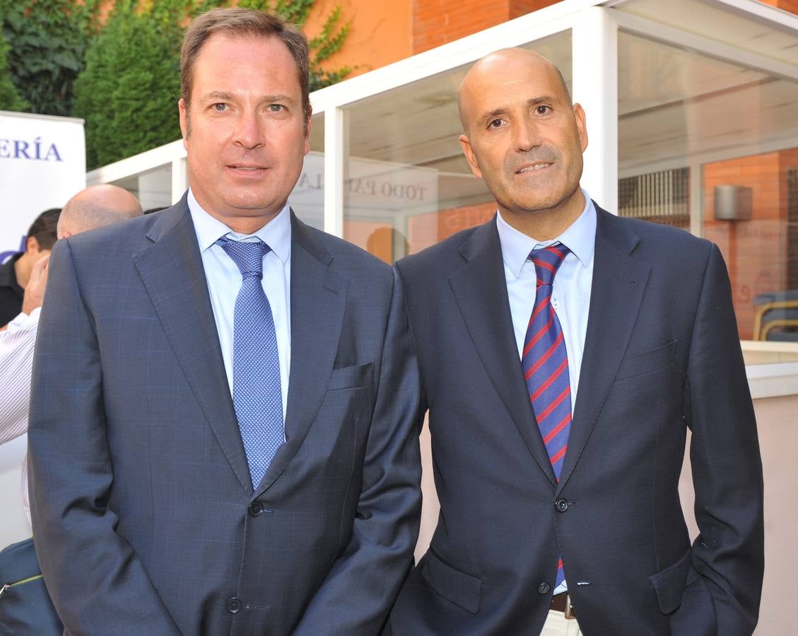 Fernando Ponzán y Enrique Maganto, del Banco Sabadell.