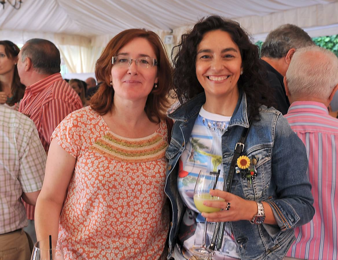 Laude Blanco y Sonia Beltrán, de la Feria de Valladolid.