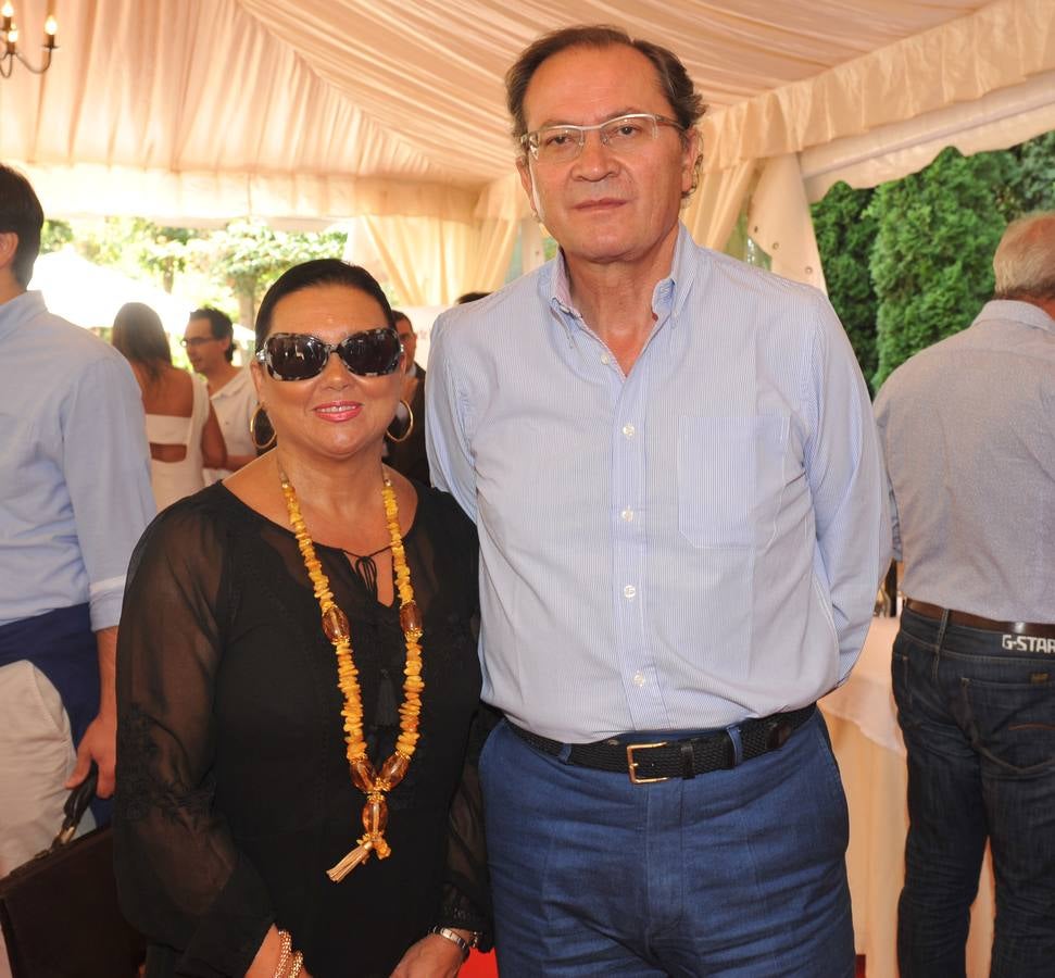 Mamen Marín (Ole con ole) y Carlos González (Autojúcar).