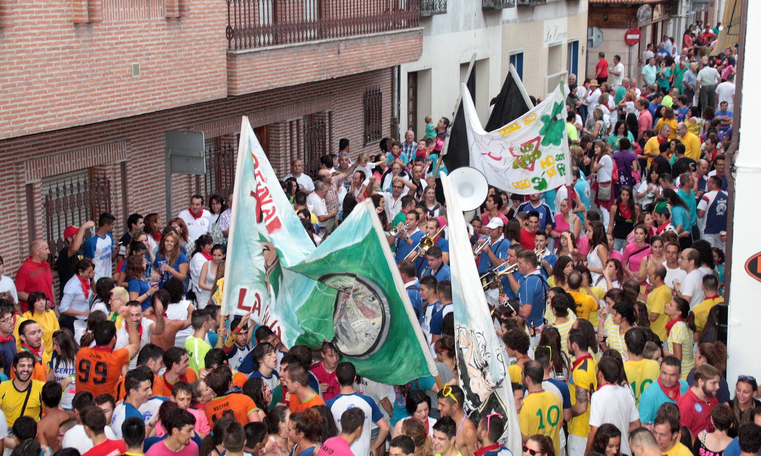 Comienzo de las fiestas en Nava