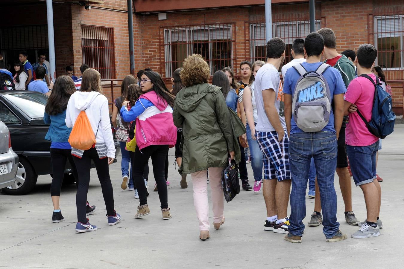 Inicio del curso 2014-2015 en el IES Delicias de Valladolid