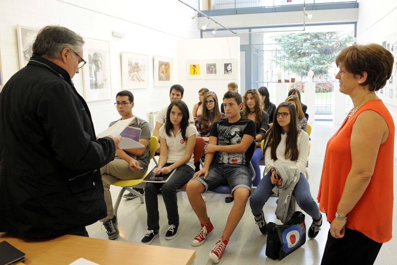 Inicio del curso 2014-2015 en el IES Delicias de Valladolid